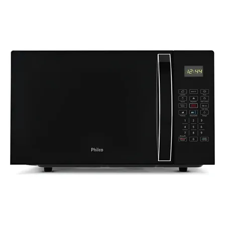 Micro-ondas Philco 28l Limpa Fácil 1100w Preto Pmo30p 127v