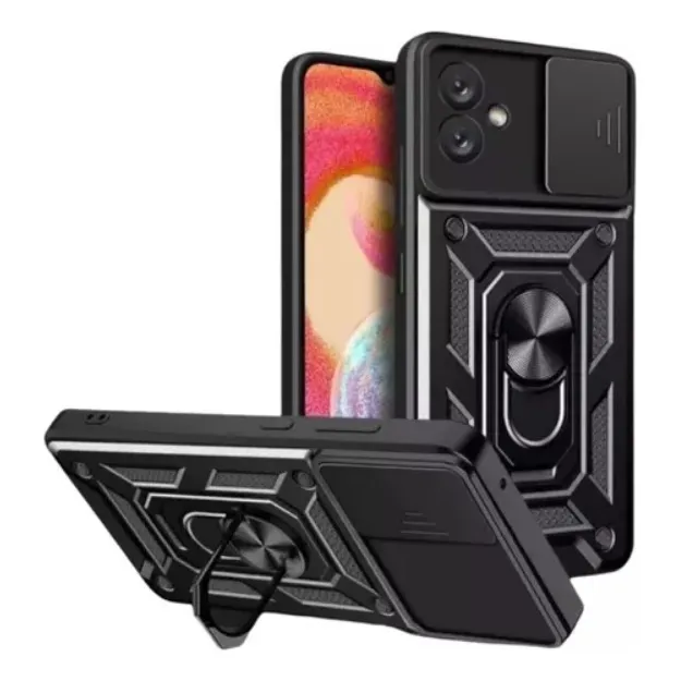 Funda Con Anillo Reforzada Soporte Antigolpe Para Samsung