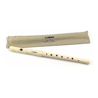 Flauta Doce Yamaha PĂfaro Creme Yrf-21 Id Original + Bag +nf Flauta Doce Yamaha PĂfaro Creme Yrf-21 Id Original + Bag +nf