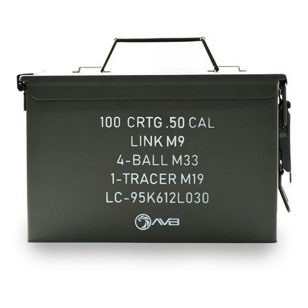 Caixa Multiuso Militar 30x19x15cm Munição Equipamento Metal Caixa Multiuso Militar 30x19x15cm Munição Equipamento Metal
