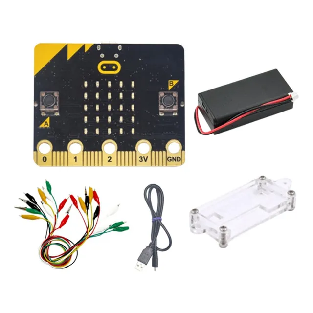 Y) Kit De Inicio Bbc Microbit Go: Placa De Desarrollo Bit Bb