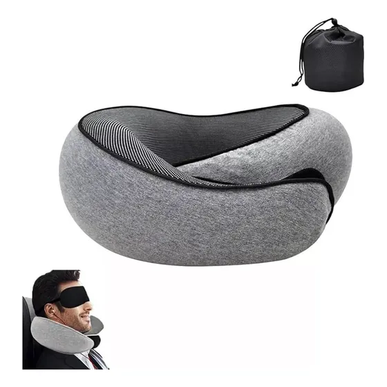 Almofada De Viagem De Avião, Apoio De Cabeça, Pescoço,