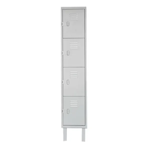 Lockers Metálico Nacional 1 Cuerpo 4 Puertas 