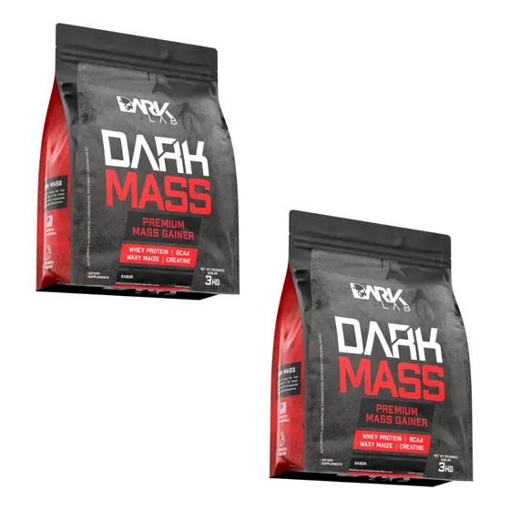 Kit 2x Hipercalorico Dark Mass 3kg Dark Lab