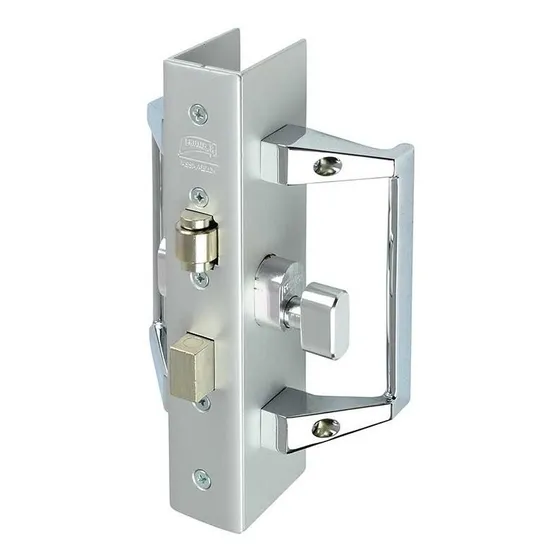 Cerradura Chapa Aluminio Phillips 525mc Llave-mar Gris 