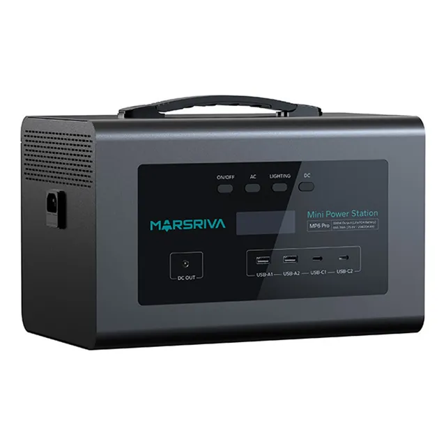 Estación De Poder Portátil 600w 25600mah Mp6-pro