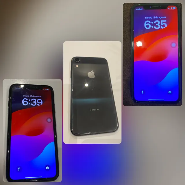 iPhone XR 64gb Negro Con Caja Original Y Factura De Compra