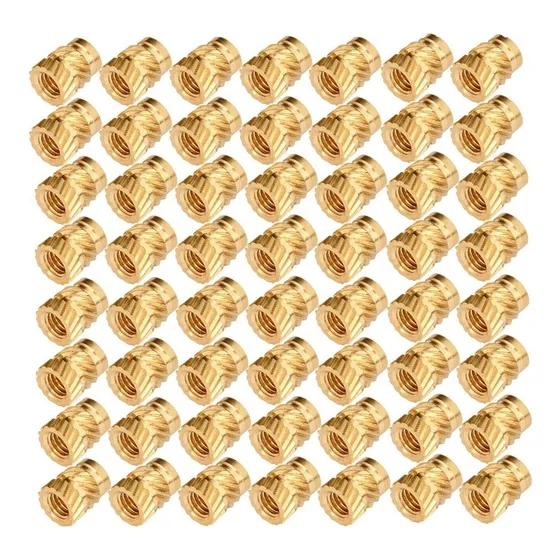 Kit 50 Inserto Metálico De Rosca M3 Impressões 3d