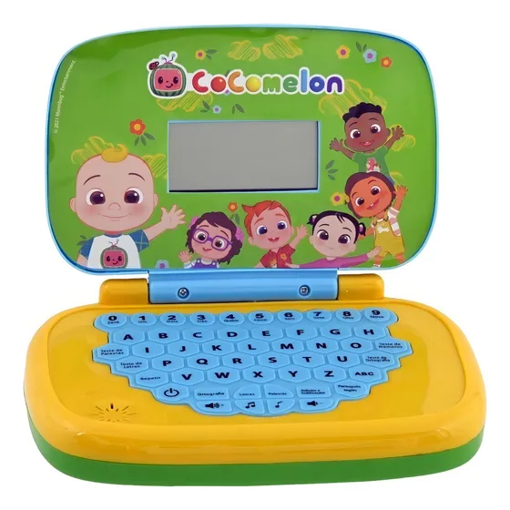 Laptop Infantil Didático Educativo Bilíngue Candide Cor COCOMELON