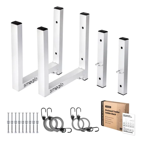 Smoqio Soporte Para Escalera De Remolque, 2 Soportes De