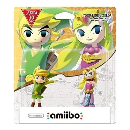 Amiibo Toon Link Y Zelda :.. Bsg