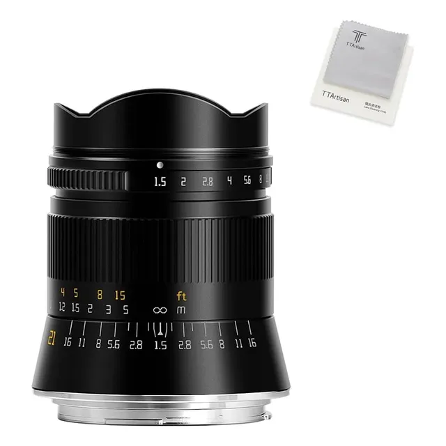 Lente Manual Tt Artisan Ultra Gran Angular 21mm F/1.5 Para Canon Montura Rf Full Frame