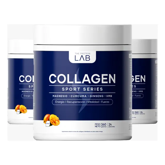 Suplemento En Polvo. Colágeno The Protein Lab Sport Series Sabor Mango