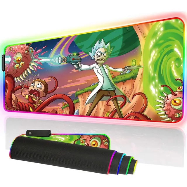 Mouse Pad Gamer Con Base De Goma Bimormat, 90 X 40 Cm, Rgb