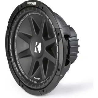 Subwoofer 12 PuLG Kicker 43c124 300w Max Bobina Sencilla Color Negro