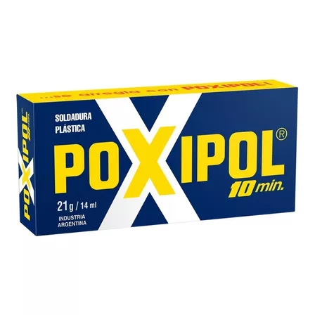 Poxipol® adhesivo Epoxi 10 Min Gris/transp 21g/14ml Pox Fs