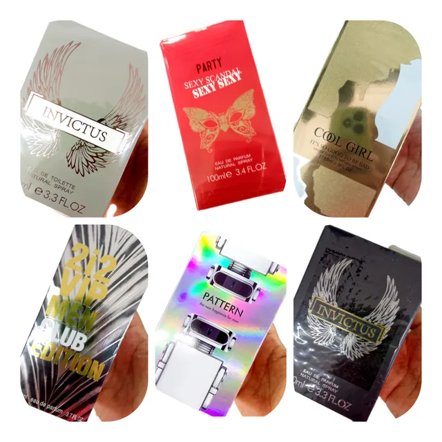 Perfumes Para Damas Y Caballeros (12 Unidades) Al Mayor