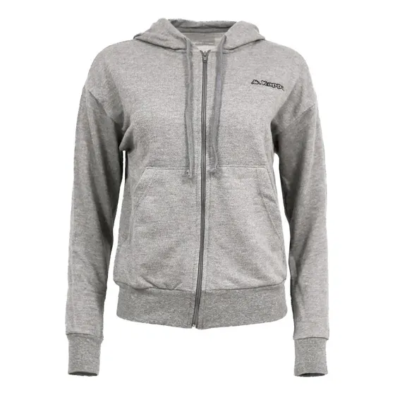 Kappa Campera - Logo Wood Hoodie Fz Greybl