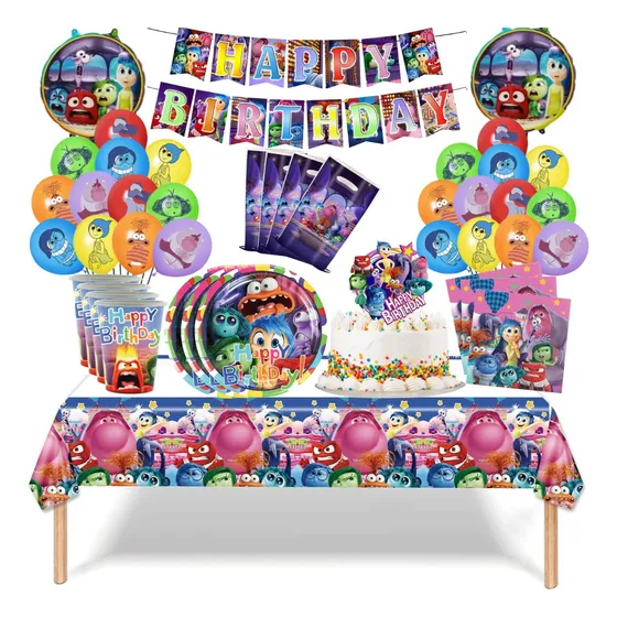 Set Decoracion Globos Cotillon Diseños Variados