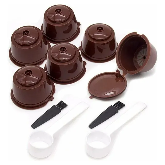 Capsulas Reutilizables Maquinas Dolce Gusto Café X6 + Regalo
