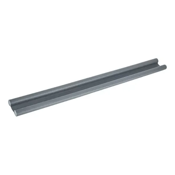 Burlete Zocalo Doble Con Funda P/puertas 95cm Gris -la