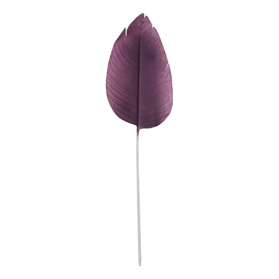 Adorno Artificial Para Manualidad Hoja Canna Platano Fiesta