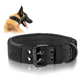 Collar De Perro Táctico De Nylon,ajustable Con Hebilla Doble Collar De Perro Táctico De Nylon,ajustable Con Hebilla Doble