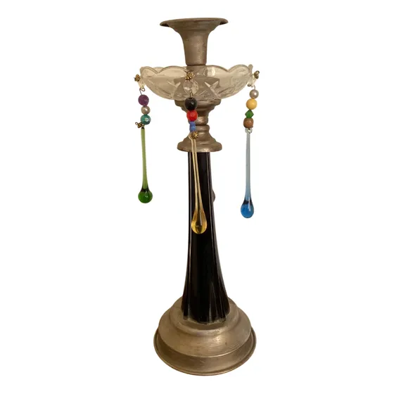 Antiguo Candelabro Intervenido Y Modernizado