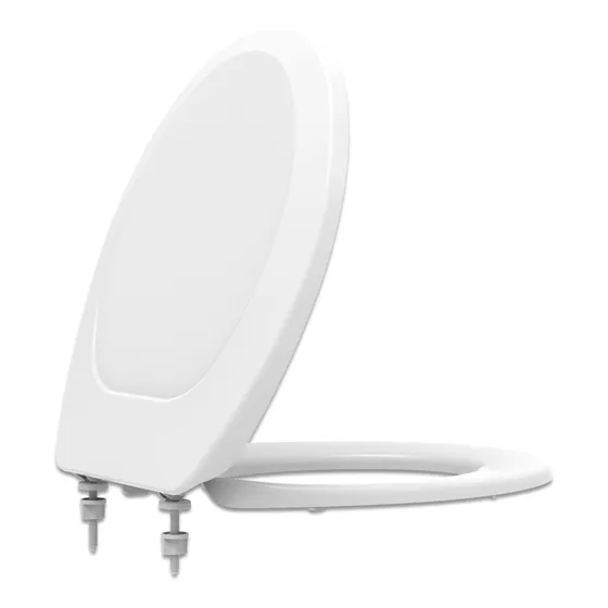Tampa De Vaso Assento Oval Universal Premium Tupan 6lpf Cor Branco