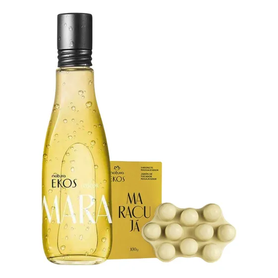 Frescor Ekos Maracuyá Colonia + Jab. Masajeador De Natura