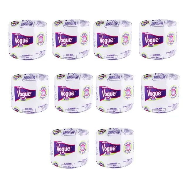 Papel Higiénico Vogue Manzanilla 1 Rollo 400 Hojas