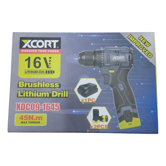 Taladro Inalambrico 16v Marca Xcort