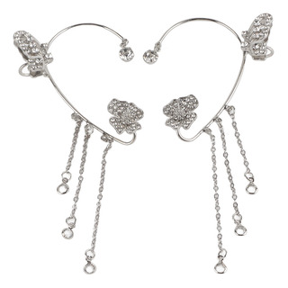 Pendientes De Circón Estilo Borla De Mariposa Para Mujeres Pendientes De Circón Estilo Borla De Mariposa Para Mujeres