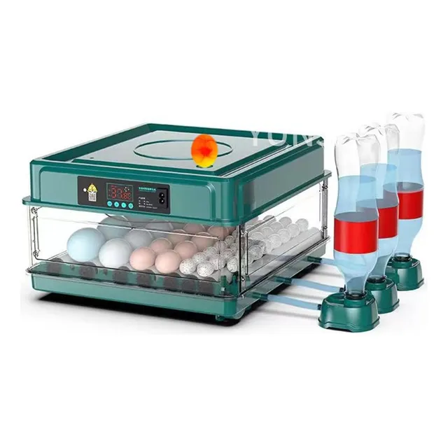 Incubadora para huevos Yunjas L48 16.5cm x 42cm 110V 80W color verde