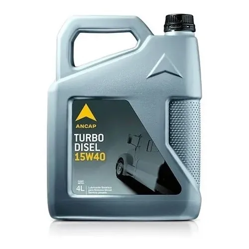 Aceite 15w40 Turbo Disel Ancap Lubricante Oferta 4 Lts