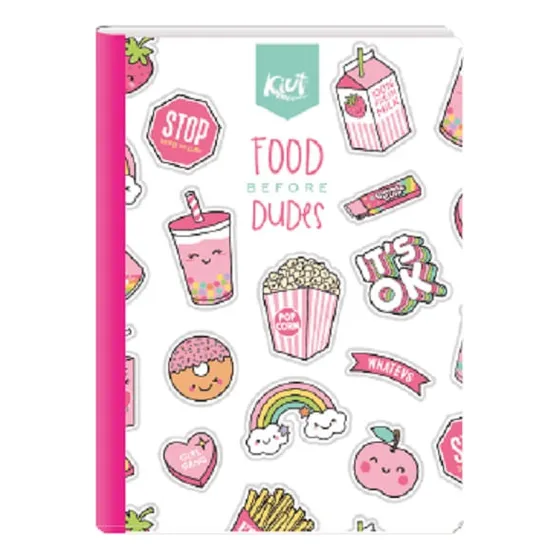 Cuaderno Cosido 100hjs 2 Lineas Kiut