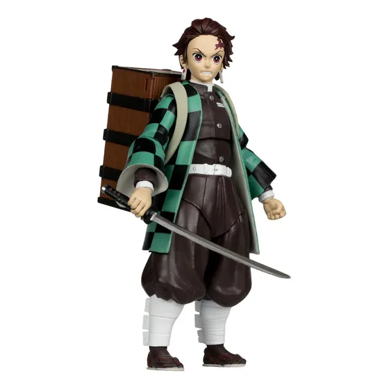Figura de acción Tanjiro Kamado 7 de McFarlane Demon Slayer con forma de N