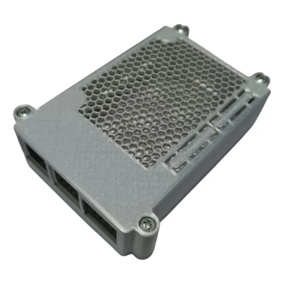 Kit 5 Case Para Raspberry Pi4 Ventilado Padrão Caixa