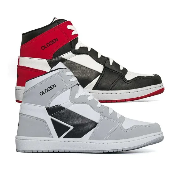 Kit 2 Tenis Masculino Unissex Botinha Casual Academia Urbano
