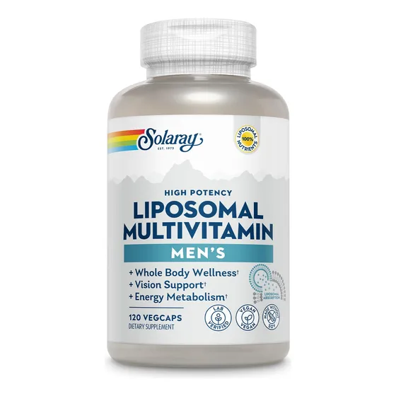 Suplemento Multivitamínico Liposomal Solaray Para Hombres