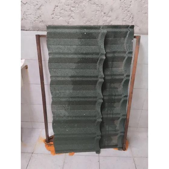 Dos Chapas Galvanizadas Con Armazon De Hierro