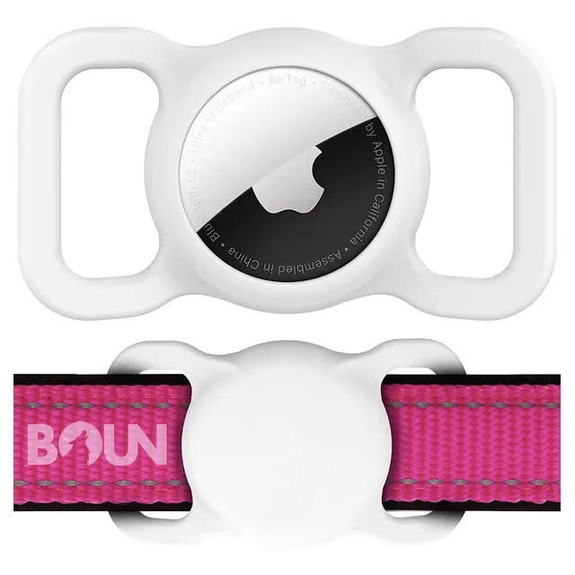 Funda Airtag Perro Gato Mascota Collar Silicona Impermeable 