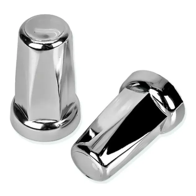 50 Capa Porca Belga Cromada Caminhao Roda 18 19 21 22 24mm