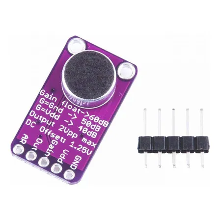 Módulo Amplificador De Micrófono  Max9814