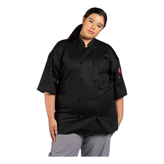 Chaqueta Chef Pro-vent Negra Uncommon 0430 - Uniformes Chef Chaqueta Chef Pro-vent Negra Uncommon 0430 - Uniformes Chef