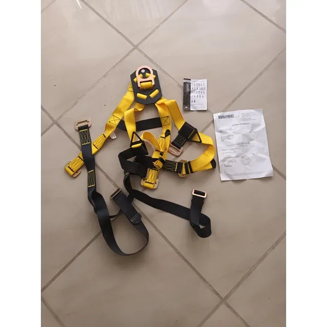 Arnes De Seguridad, De  1 Aro. Certificado Bajo Norma Ansi