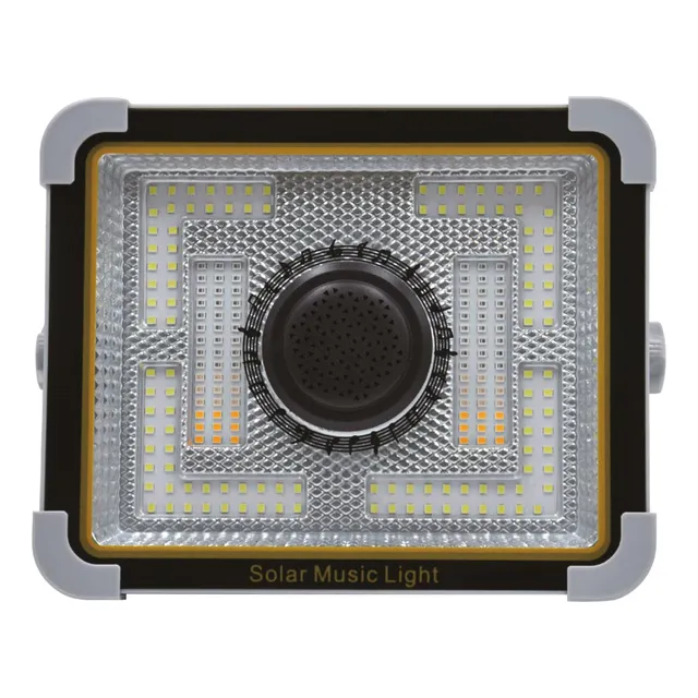 Reflector Led Solar Nuvora Con Parlante De 500w