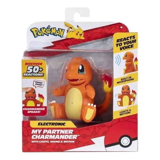 Pokémon Electrónico E Interactivo Mi Compañero Charmander 