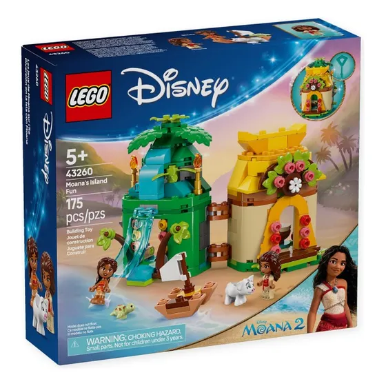 Lego Disney Diversión En La Isla Con Moana Modelo 43260