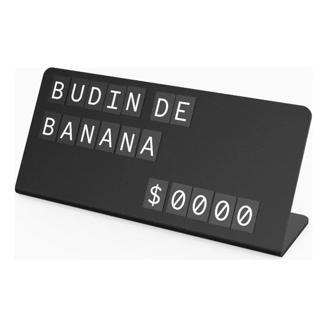 Indicador Magnético Kit X6 Buffet, Mostradores Y Mesas